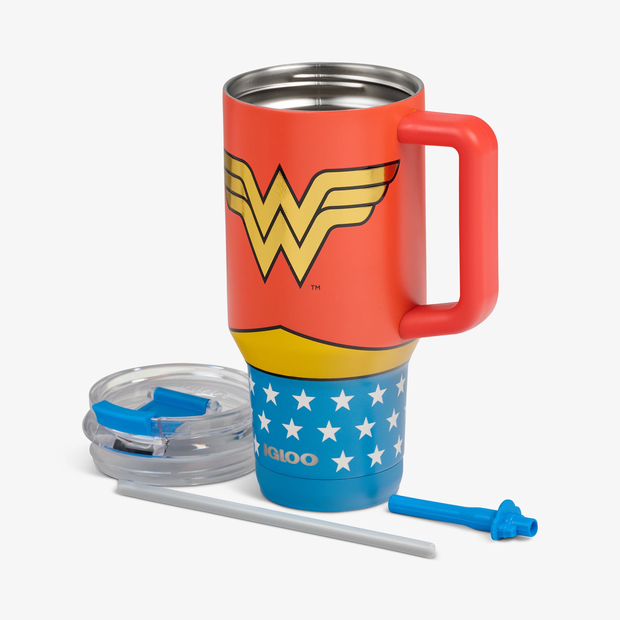 DC Super Heroes Wonder Woman™ 32 Oz Travel Mug - Image 5